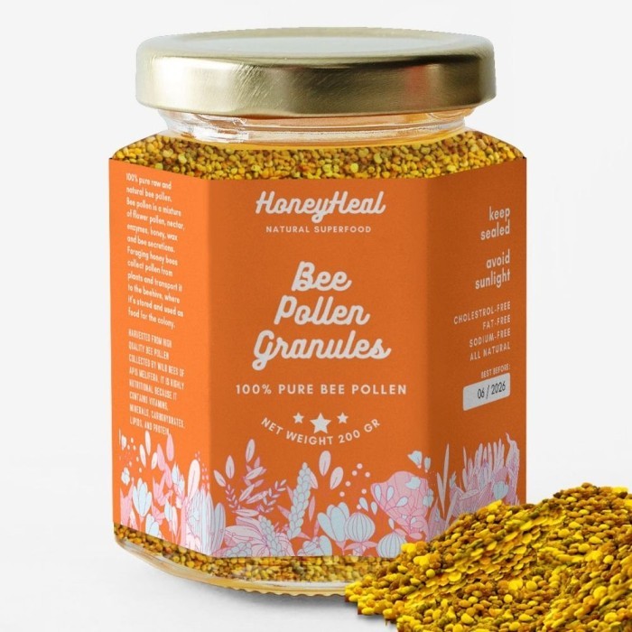 

Terlaris 100% PURE BEE POLLEN GRANULES ORGANIC NATURAL LEBAH MADU HUTAN LIAR SALE