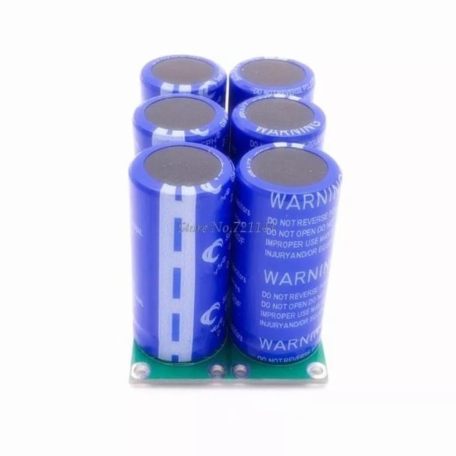 Super Capasitor 16V 20 Farad, 6Pcs/Set 2.7V 120F Super Farad Capacitor