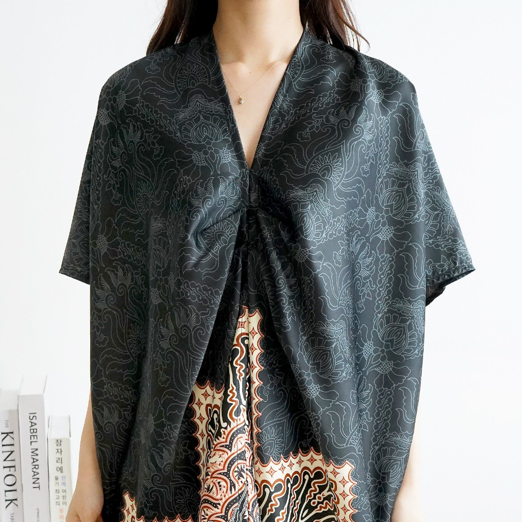 Kaftan Wanita 2025 Simple Elegan Baju Lebaran Cewek Pakaian Keluarga Tunik Murah Abaya Kaptanabaya T