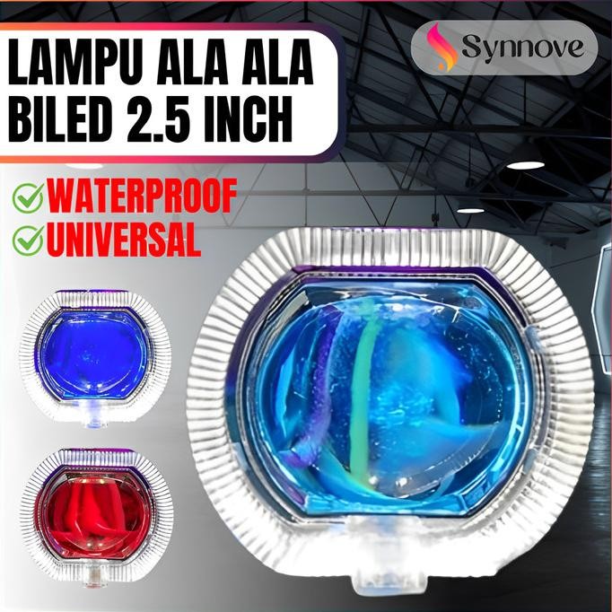 Biled 2.5 Inch Waterproof Universal Lampu Biled Motor Mini Projie Mobil Foglamp Biled Ala Ala Projie