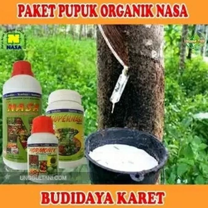 pupuk budidaya karet original nasa
