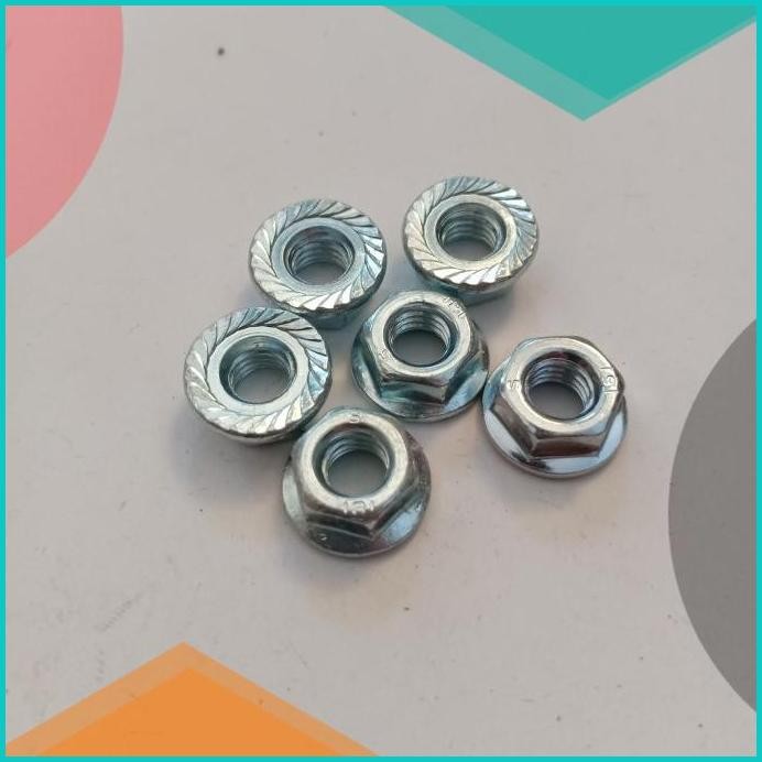 Mur topi 10 m6 Flange nut 07D35Z4 happy shopping