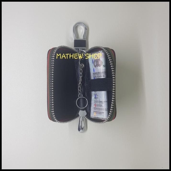 DISKON DOMPET STNK KULIT / GANTUNGAN KUNCI STNK TOYOTA / DOMPET KUNCI MOBIL 