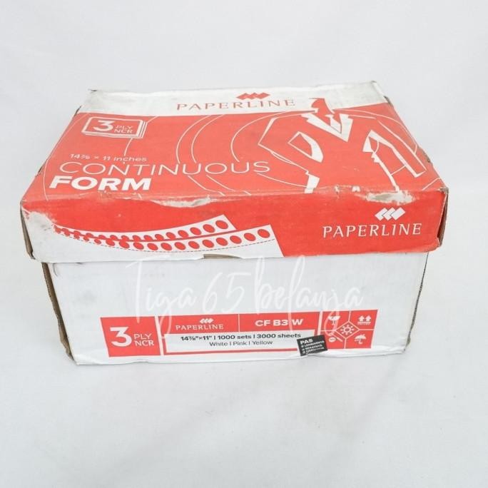 

NEW CONTINUOUS FORM 3ply | kertas komputer Paperline 14 7/8 x 11 CF B3 W