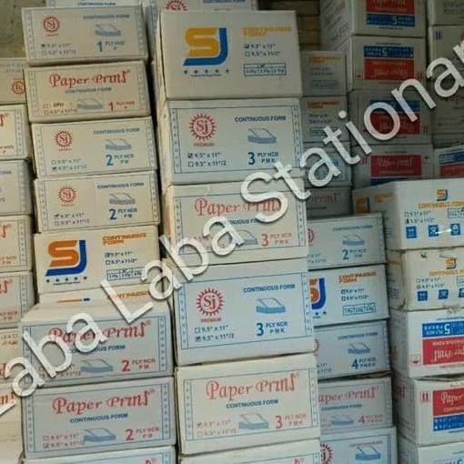 

BEBAS ONGKIR - Continuous Form Paper Print 9.5 x 11/3 Rangkap 2