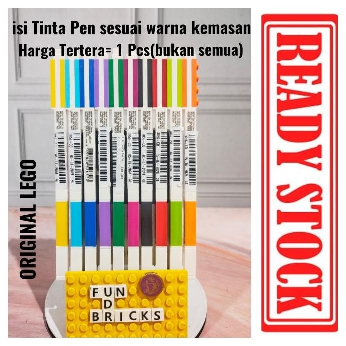 

LEGO Gel Pen Bricks Pulpen Lego Original