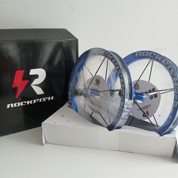 Wheelset Velg Rockfish K02 12 Inch Pushbike Balance Bike Racing Alloy