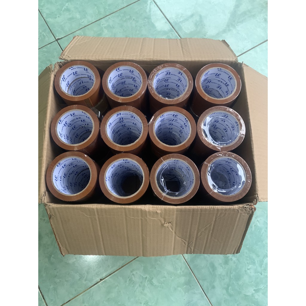 

Bisa COD - Lakban Coklat Nawa Tape Isi 90 Roll Coklat Ukuran Besar 90 Yard Isolasi Kuat Cashback