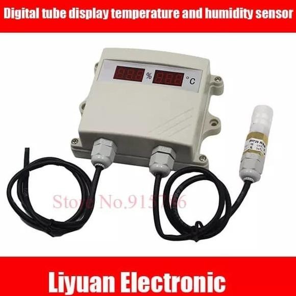 Digital Display Temperatur Humidity Sensor Transmitter 4-20Ma Analog
