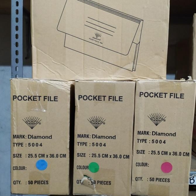 

TERMURAH - map diamond 5004 pocket file.