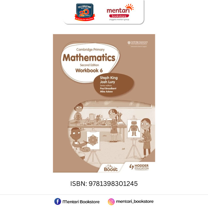 

BISA TERMIN! Hodder Cambridge Primary Mathematics 2nd Edition Buku SD