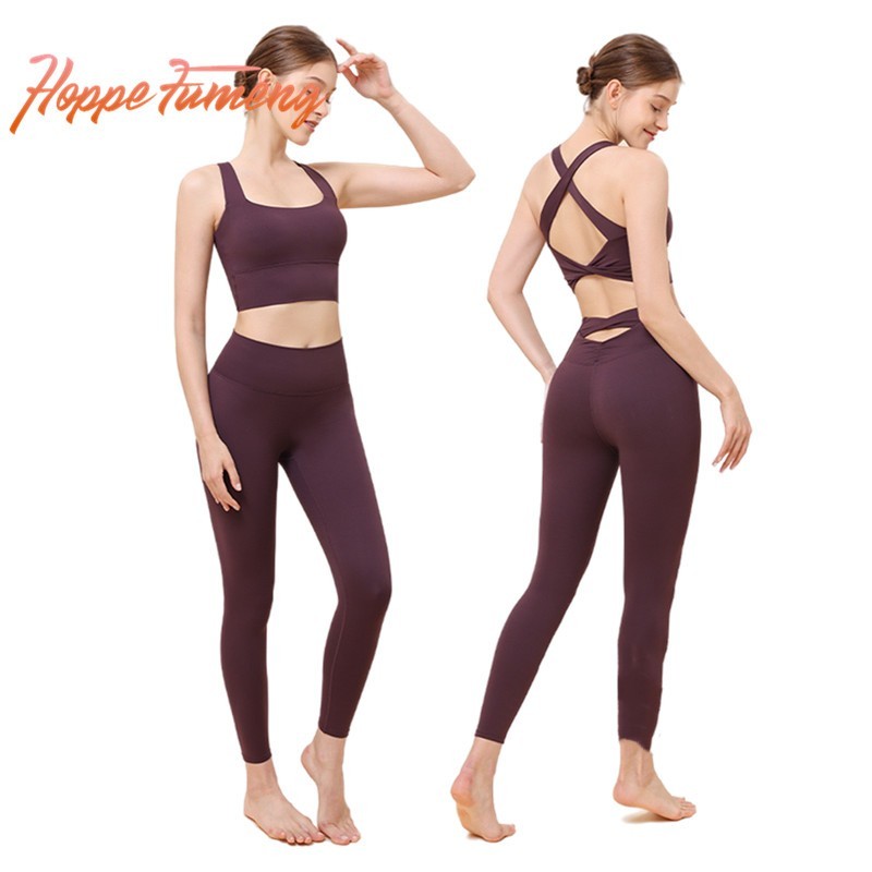 Hoppe Fumeng women's one set yoga gym wear for sport wear |hT4mln3Q|