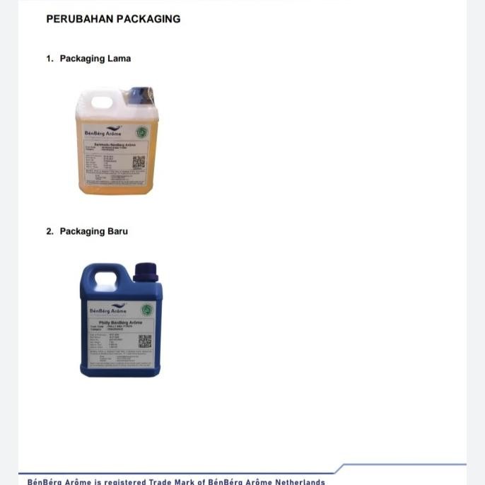 Bibit parfum laundry Benberg Arome, aroma SAKURA