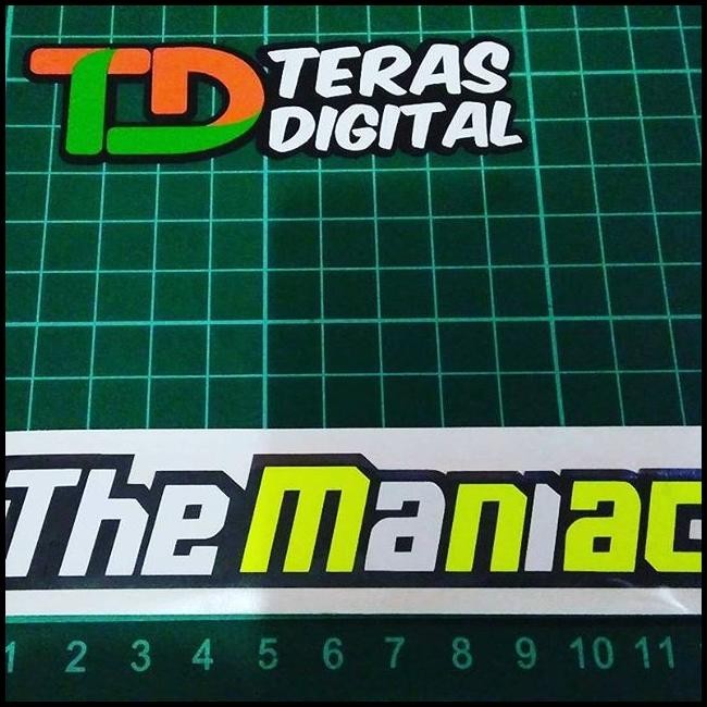 

GRATIS ONGKIR CUTTING STICKER THE MANIAC ANDREA IANNONE. !!!!