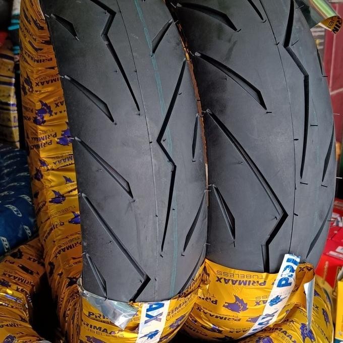 Ori - Ban Motor Vespa Ring 12 Primax Sk03 110/70 & 120/70 Tubeles Motor Sprint & Primavera Model Pir