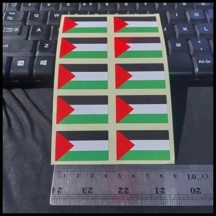 

TERBARU STICKER PRINTING CHROMO PALESTINA KECIL 4CM ISI 10PCS STIKER PIPI !!!!!!