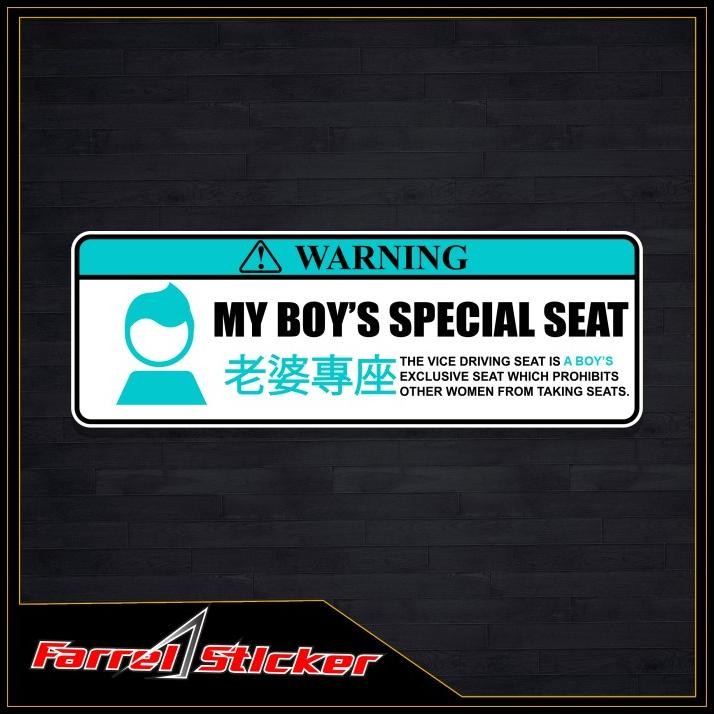 

DISKON STIKER STICKER SPESIAL SEAT 10 CM !!!!