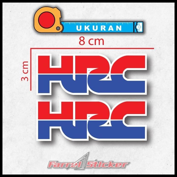 

DISKON STIKER STICKER HRC 8 X 3 ISI 2 !!