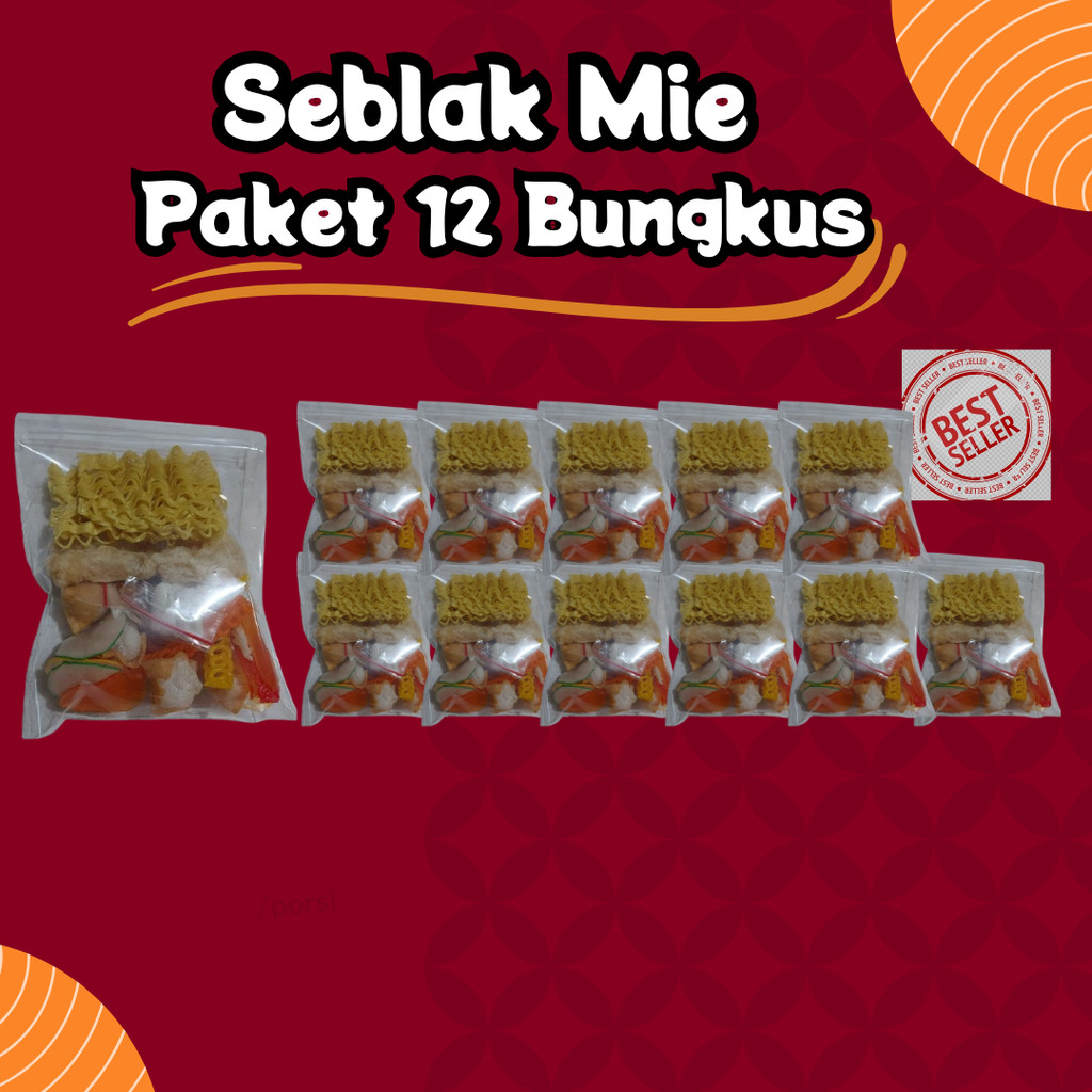 

Seblak Mie Makanan Instan Murah HALAL isi 12pcs