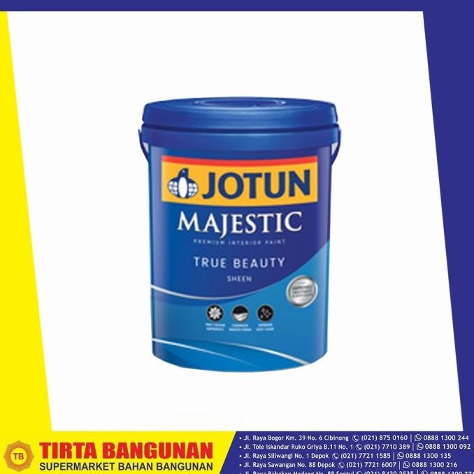 

JOTUN MAJESTIC TRUE BEAUTY SHEEN WHITE 2,5 LITER/ CAT TEMBOK INTERIOR ORIGINAL