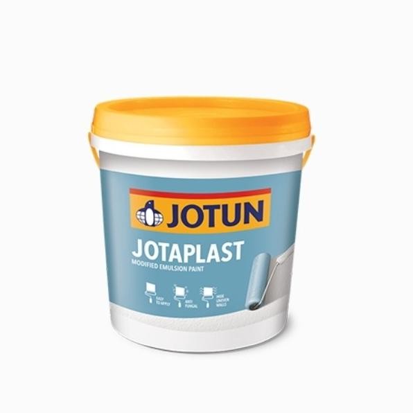 

CAT TEMBOK DALAM / INTERIOR JOTUN JOTAPLAST WHITE 3,5LTR ORIGINAL