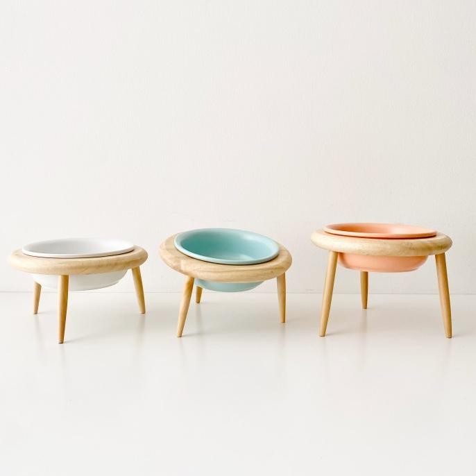 

WOOFIDOO UFO TRAY BOWL ADJUSTABLE MANGKOK ANJING KUCING DOG CAT BOWL ORIGINAL