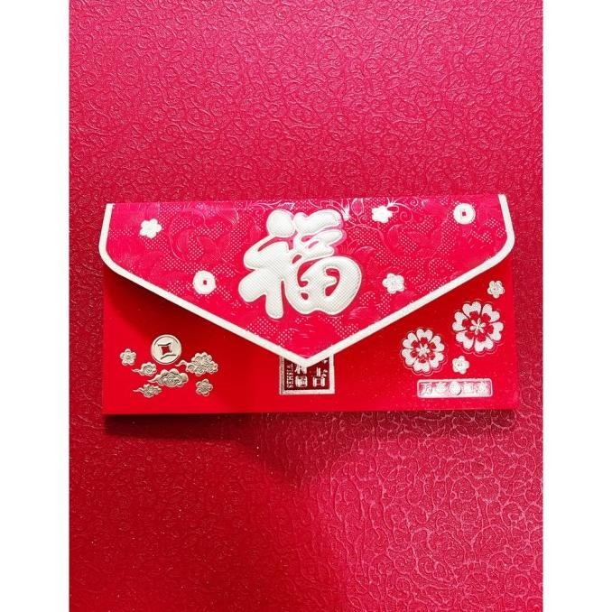 

SUPER MURAH Angpao fu Imlek Angpau full embos dan gliter Ampau 6 pcs TD