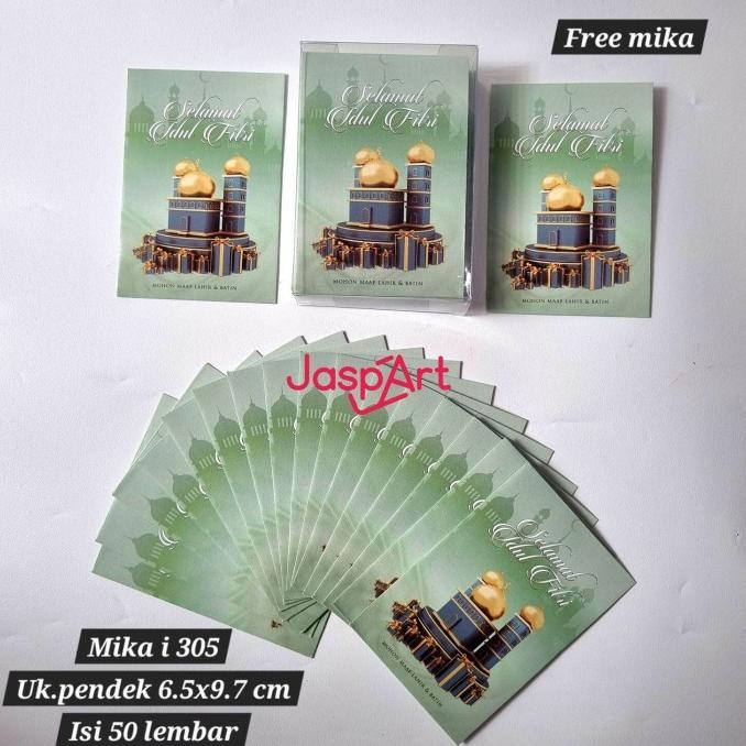 

$$$$] AMPLOP LEBARAN HARI RAYA IDUL FITRI MIKA ISI 50 LEMBAR - KD305