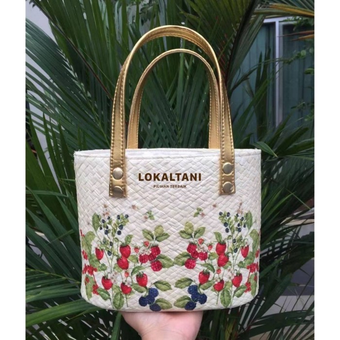 Wadah Hampers Tas Hampers Lebaran Tas Souvenir Anyaman pandan deco