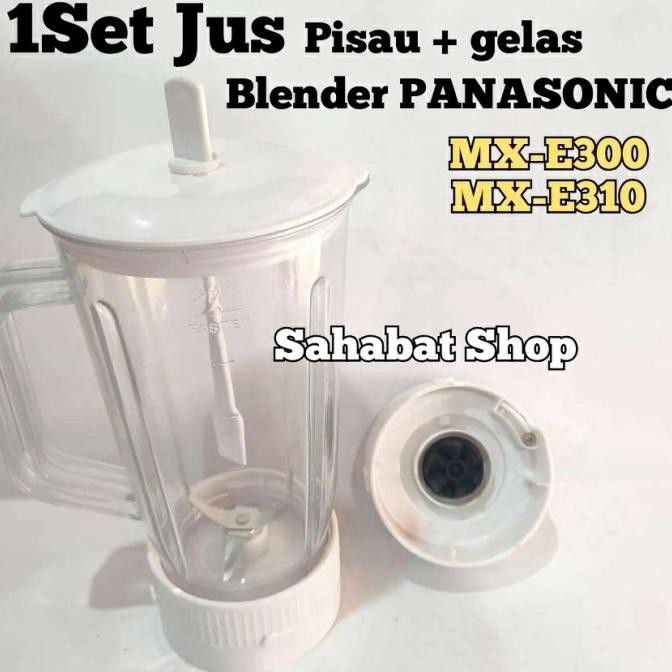 

Berkualitas GELAS JUS + PISAU 1SET BLENDER PANASONIC MX E300 E310 GOOD QUALITY