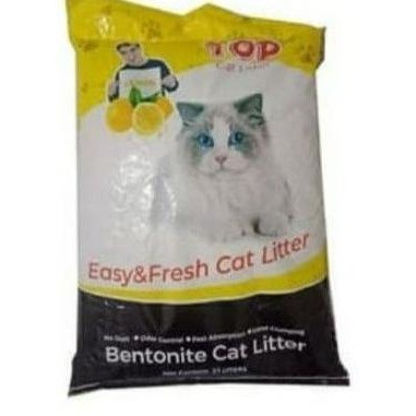 

PASIR GUMPAL KUCING TOP CAT LITTER BENTONITE 25 L - PASIR WANGI GOJEK! ORIGINAL