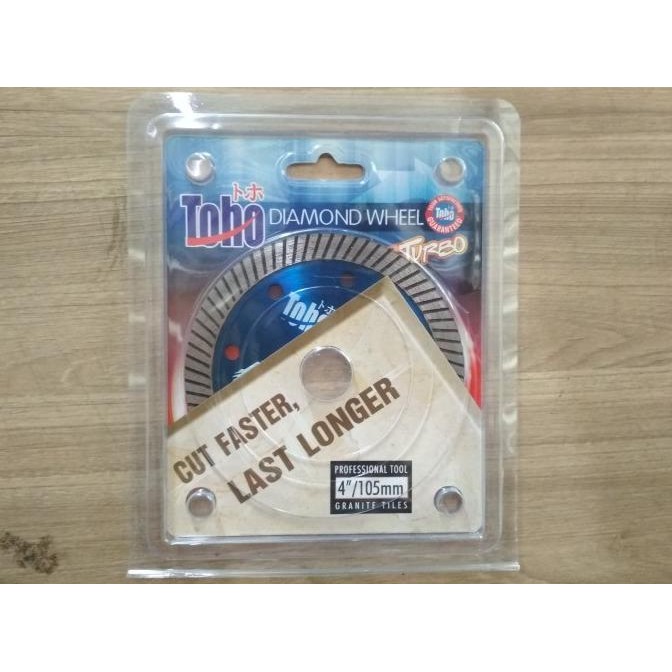 

Berkualitas Mata Pisau Potong Keramik Granite/Diamond Wheel Turbo Toho