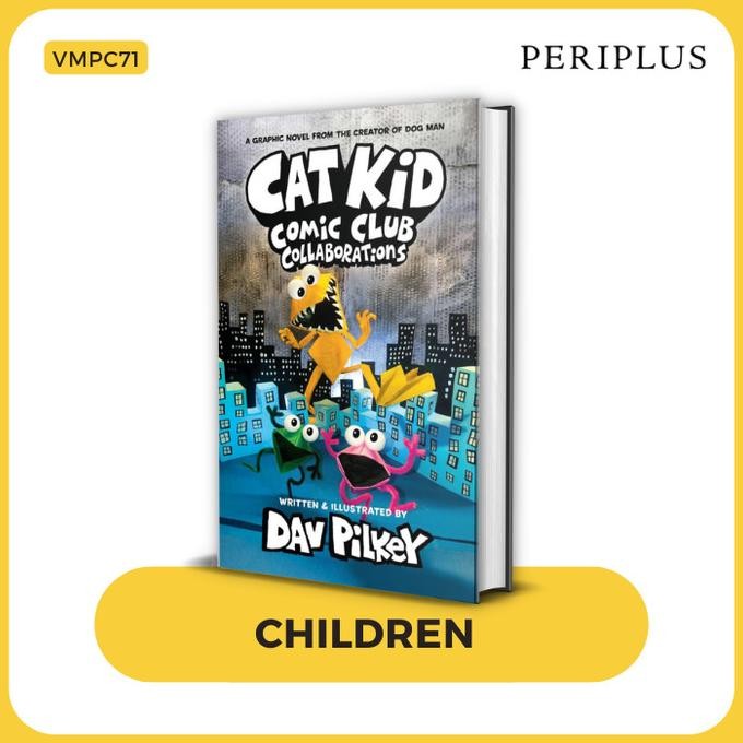 

CAT KID COMIC CLUB 4 HC: COLLABORATIONS - 9781338846621 ORIGINAL