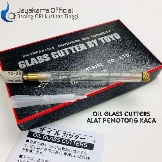 

Berkualitas Alat pemotong kaca asli Toyo TC30 alat potong kaca pisau kaca presisi