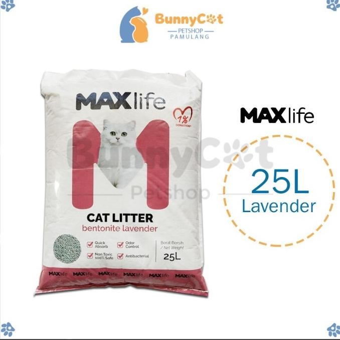 

PASIR KUCING GUMPAL WANGI MAXLIFE CAT LITTER 25L ORIGINAL