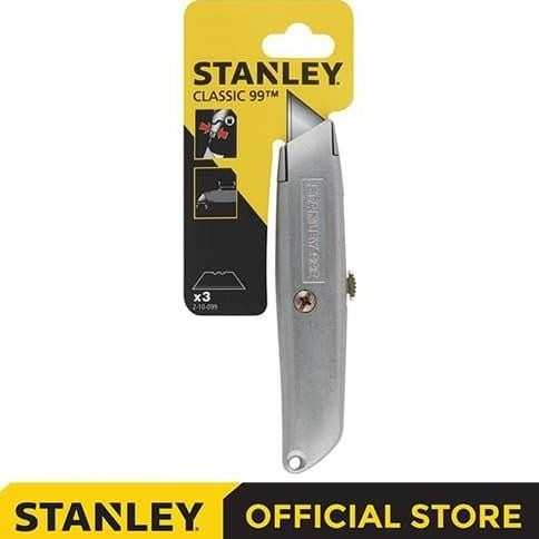 

Berkualitas Stanley Retractable Utility Knife / Pisau Cutter 6inch 10-099-22