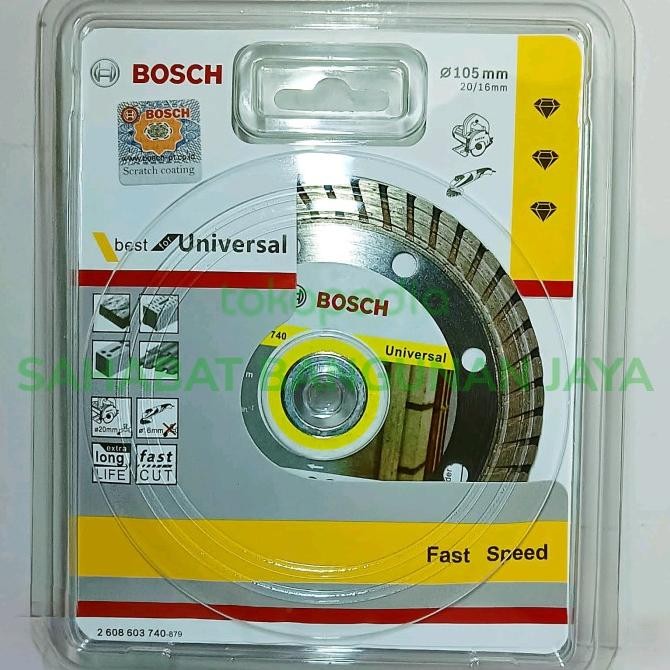 

Berkualitas DIAMOND WHEEL 4" KUNING TURBO / PISAU POTONG KERAMIK & GRANITE BOSCH