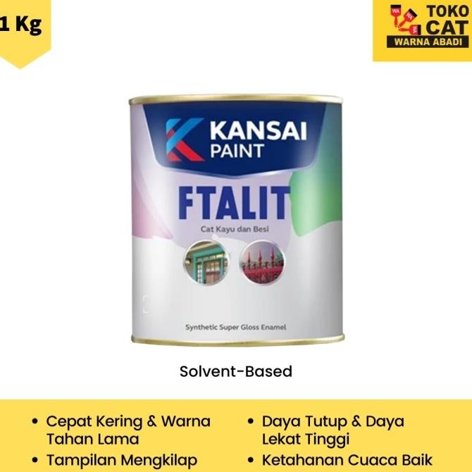 

CAT KAYU BESI FTALIT 1 KG ORIGINAL