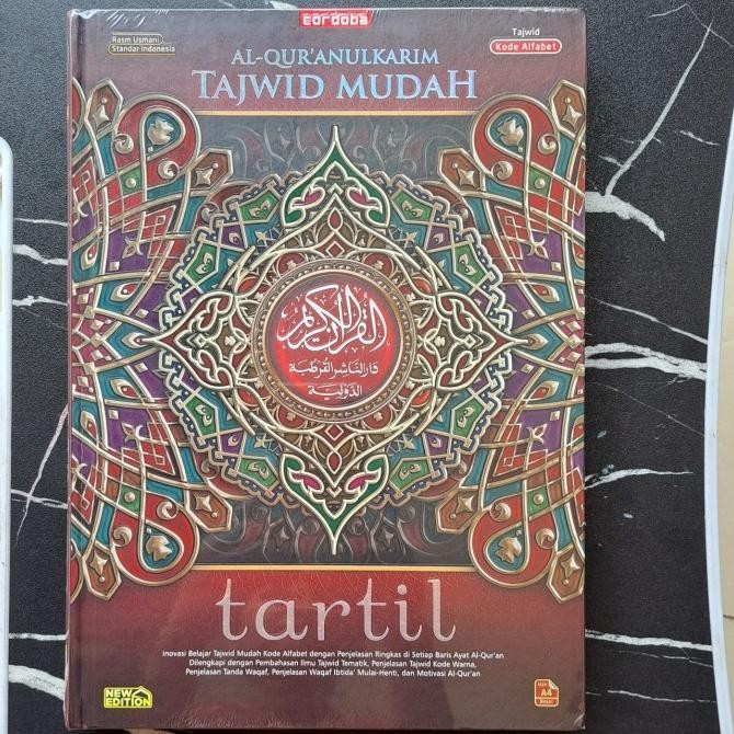 Alquran Arab Latin Tartil Cordoba Uk BESAR A4 Al-Quran Tajwid Mudah