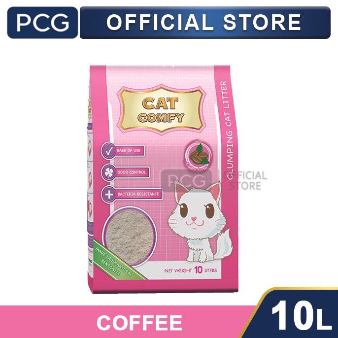 

CAT COMFY PASIR KUCING CAT LITTER 10L - COFFEE ORIGINAL