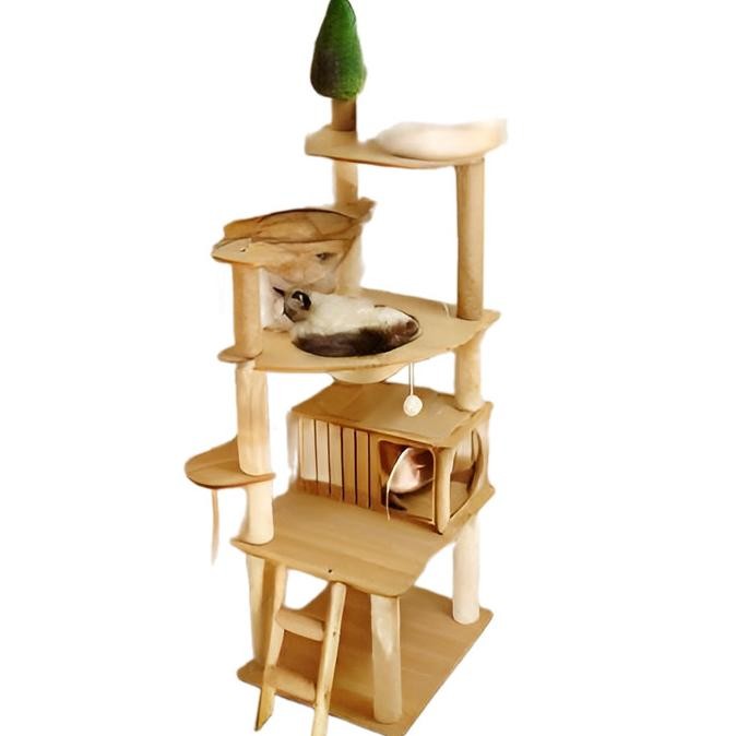 

CAT TREE CONDO MAINAN RUMAH TIANG KUCING GARUKAN PAPAN CAT KITTY TOYS ORIGINAL