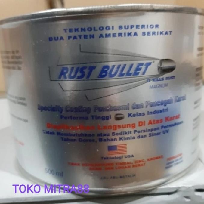 

RUST BULLET CAT ANTI KARAT 500 ML MEMATIKAN KARAT TAHAN PANAS ORIGINAL