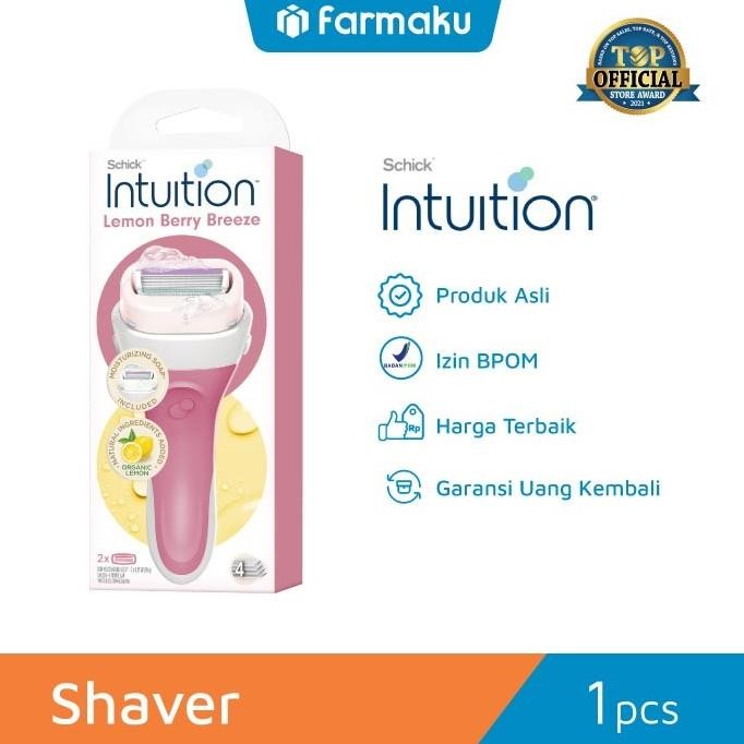 

Berkualitas Schick Shaver Intuition Kit Lemon Berry Breeze - Pisau Cukur Wanita