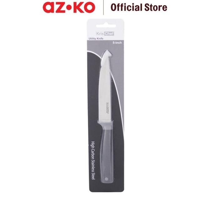 

Berkualitas AZKO Kris 12 cm Pisau Serbaguna - Hitam