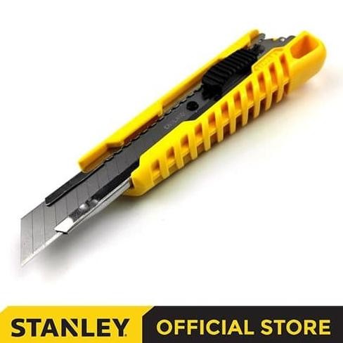 

Berkualitas Stanley Basic Snap Off Knife / Pisau Cutter 18mm STHT10276-8