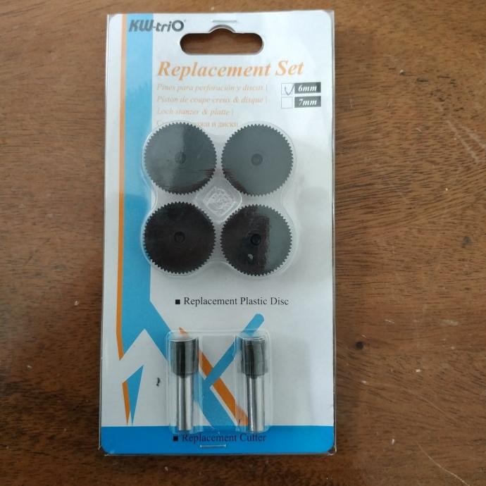 

Berkualitas Replacement cutter set/mata pisau pembolong kw -trio 952,953 dan 954