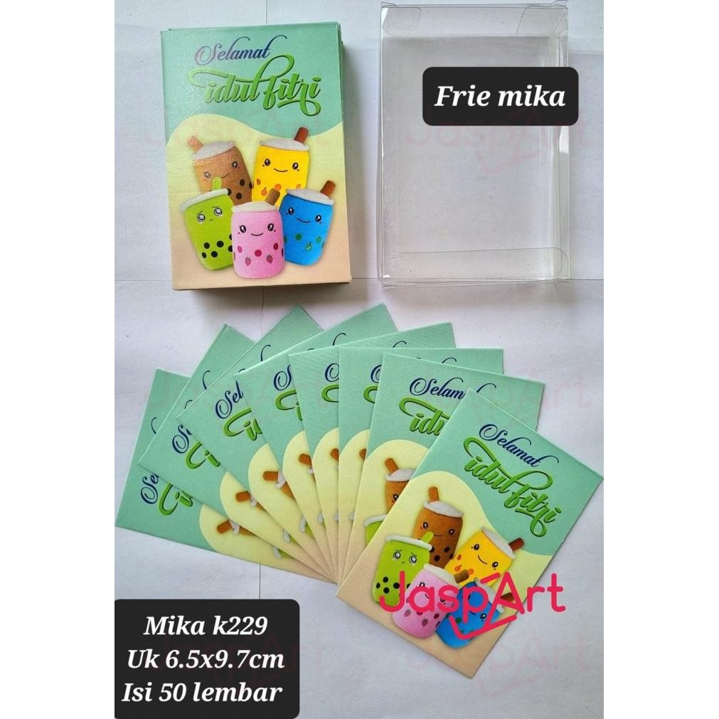 

+++++] AMPLOP LEBARAN HARI RAYA IDUL FITRI MIKA ISI 50 LEMBAR - mik_k_229