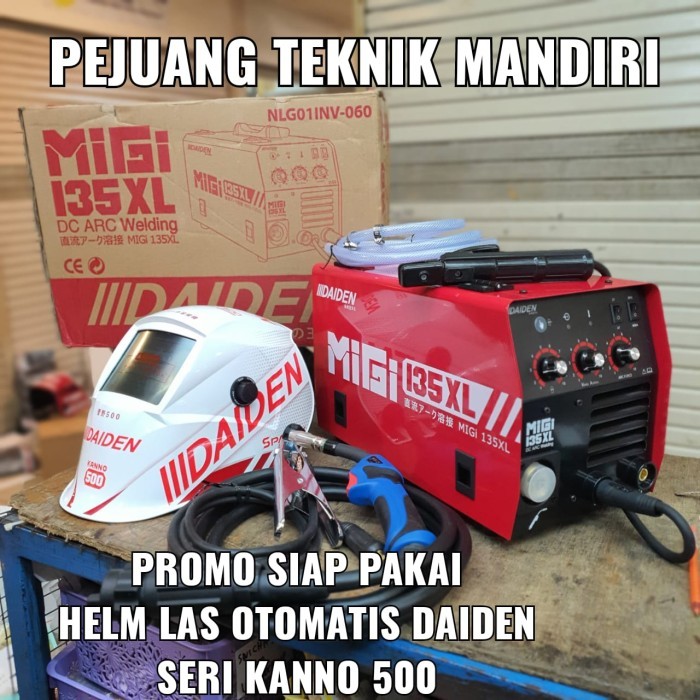 Open DS] MESIN LAS DAIDEN MIGI 135 XL / DAIDEN MIGI MIG 130 / DAIDEN MIG 135 XL