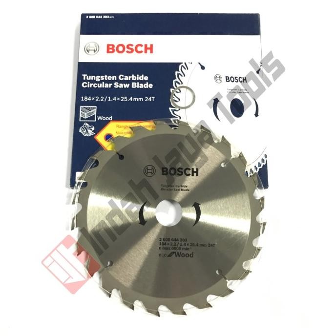 

Berkualitas BOSCH 7" x 24T Mata Potong Kayu Circular Saw Blade TCT Pisau Gergaji