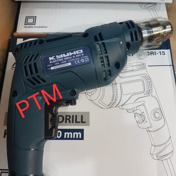 *#*#*#*#] MESIN BOR TANGAN 10MM KYUHO K450 D / BOR TANGAN KYUHO K 450 D 10 MM